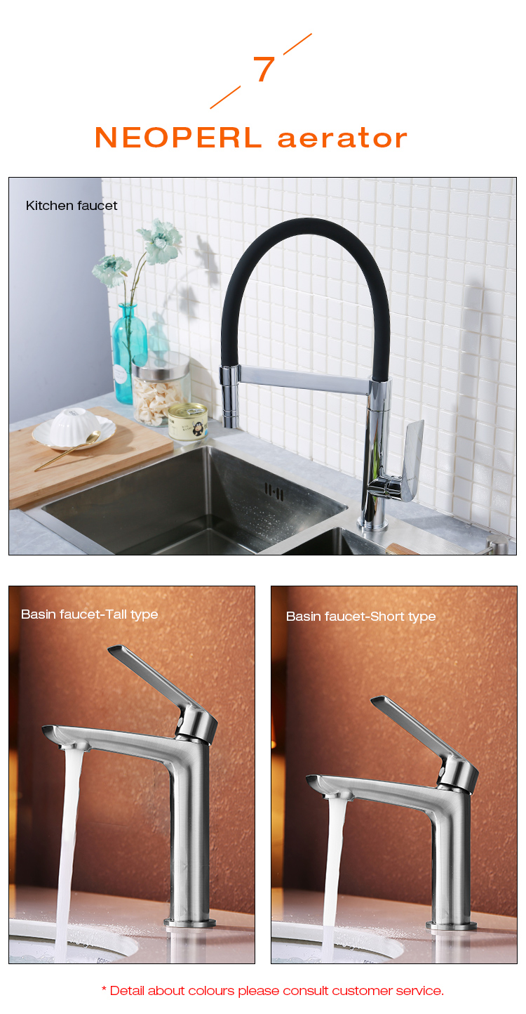 New design brass pull down  kitchen sink faucet