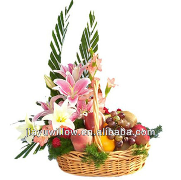 Small round willow easter egg Basket wholesale