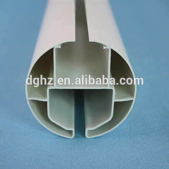 Eco friendly customized extrusion plastic pvc profile or ABS profile with best price in China