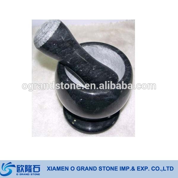 Kitchen Tool Natural Stone Granite Mortar and Pestle