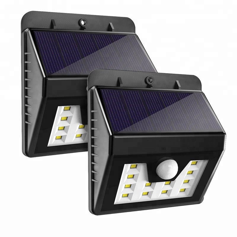 Wholesale price Solar Lights 8 LED wireless waterproof Motion Sensor Outdoor Light for Patio, Deck, Yard, Garden with motion