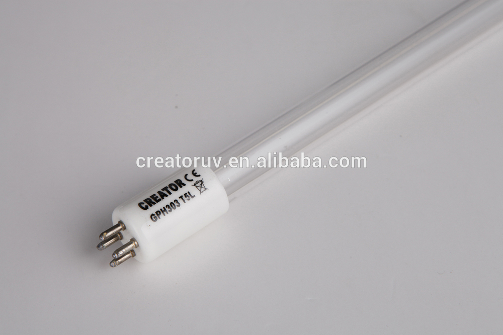 2017 Creator T5 standard quartz tube 6-79W 4 pins ceramic cap germicidal lamp UV