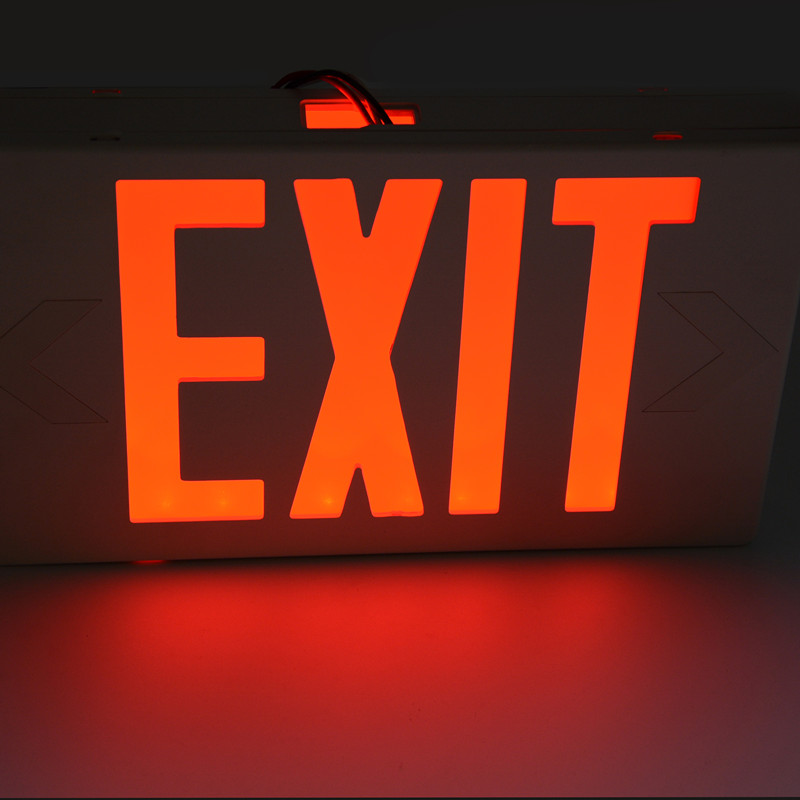 Amazon best sell UL cUL listed LED emergency warning light led hanging exit sign