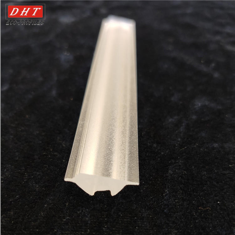 Asymmetric Beam Angle Linear Acrylic PMMA Optical Lens