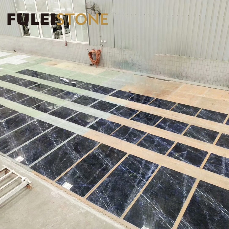 Luxury Sodalite Blue Granite Tiles for Interior Decoration