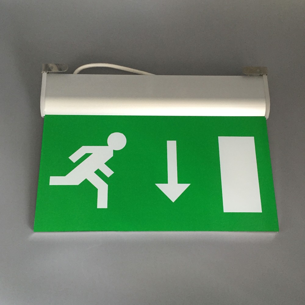 Double Side Rechargeable LED Emergency Exit Sign