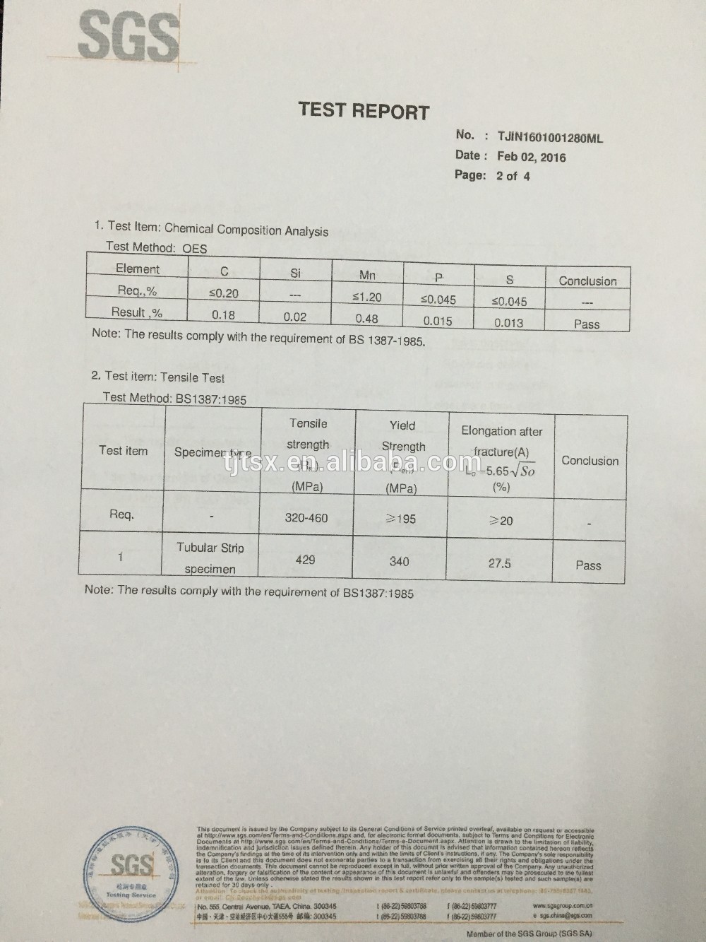 Tianjin manufacturer TSX-173325 galvanized steel pipe flexible 2 inch schedule 40 gi pipe prices