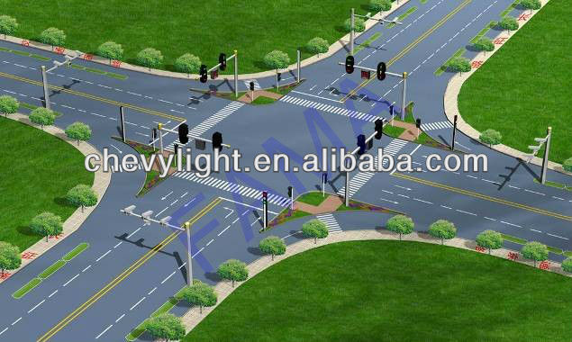 32 outputs independent intelligent traffic controller