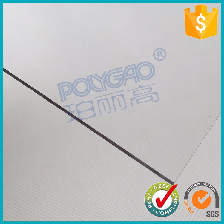 16mm smoked solid polycarbonate roofing sheet price