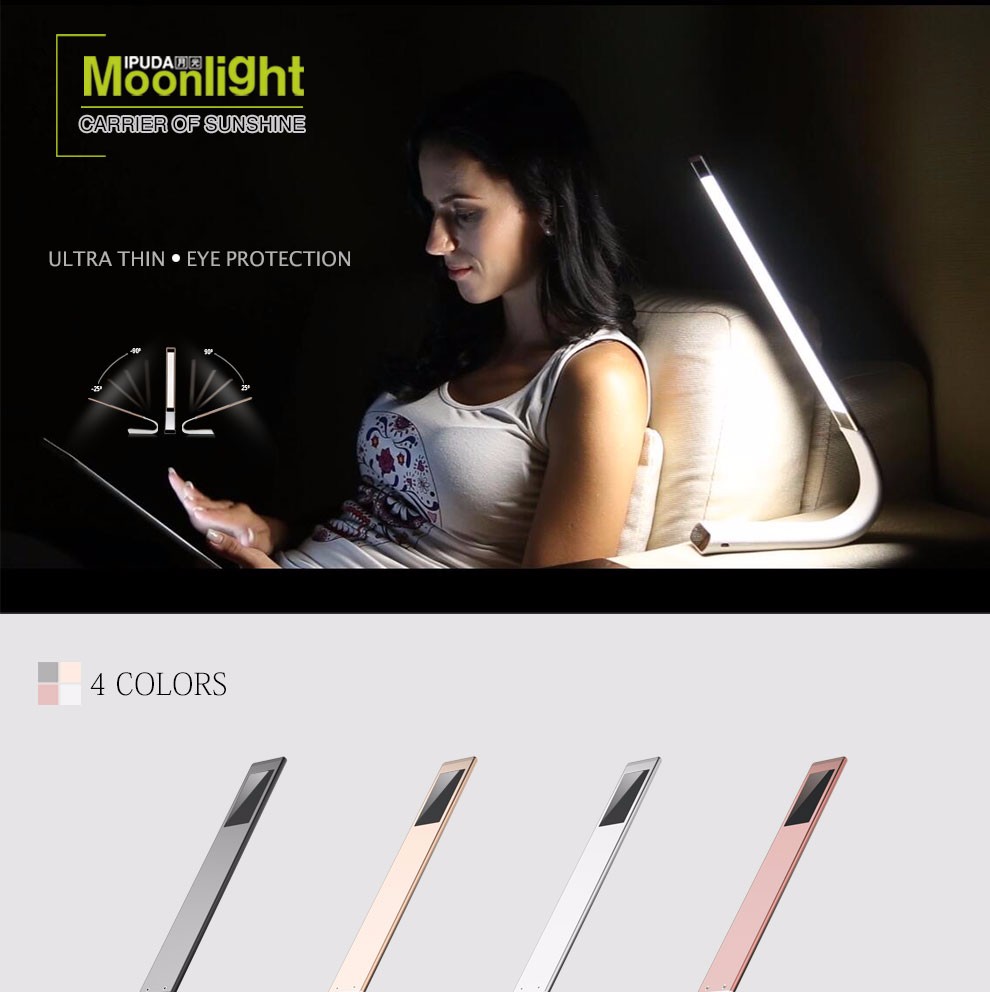 New Folding led desk lamp Q3 IPUDA rechargeable LED study table lamp