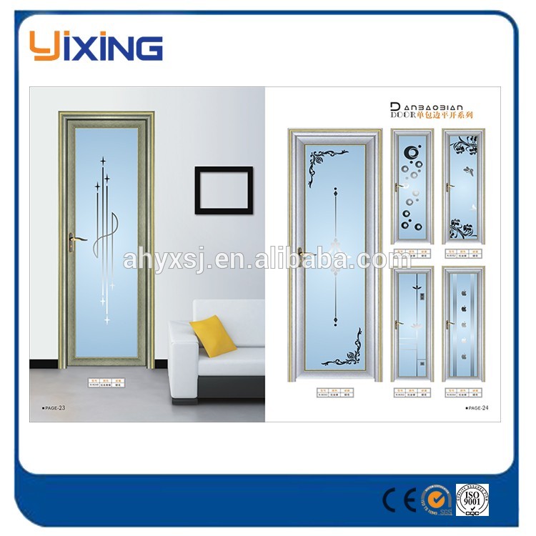 Hot-Selling High Quality Low Price Toilet Door Design Aluminium Bathroom Door