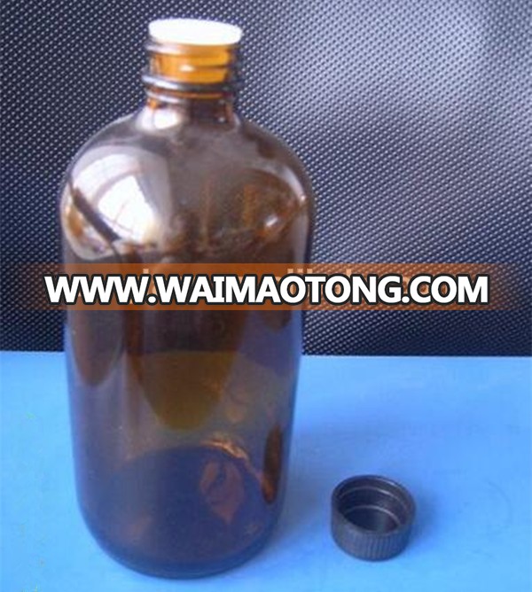 8oz hot sale amber boston glass dropper bottle with bakelite cap