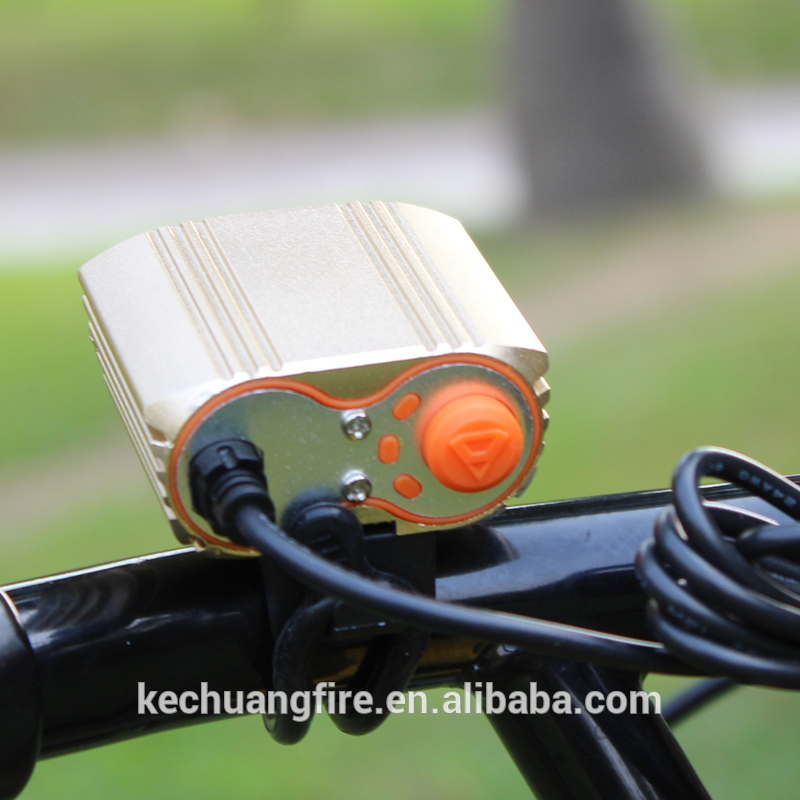 2017 Golden led bicycle light 2400lumen Led ride light