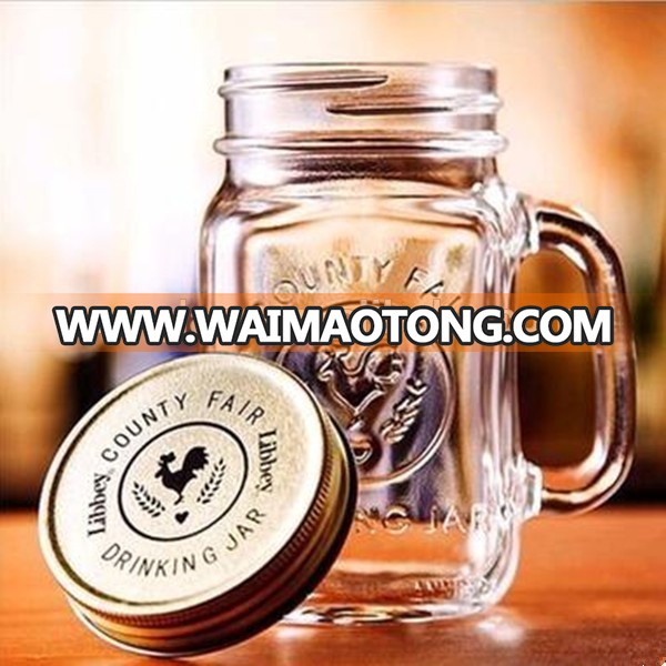 500ml clear glass mason jars glass containers for food storage