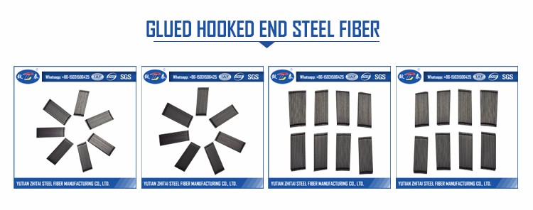 steel building material hooked ends and straight middle carbonfiber