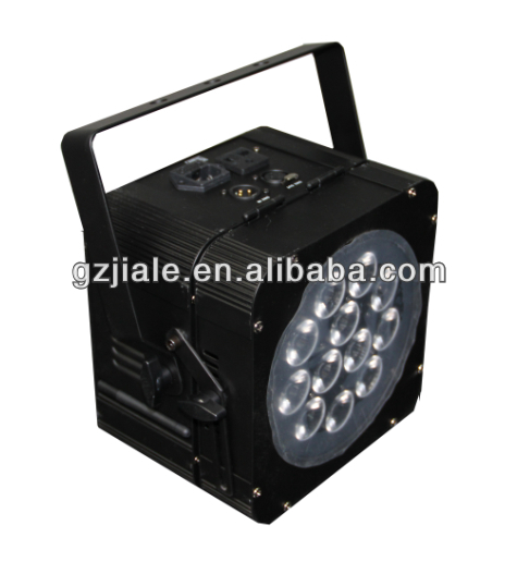 12x10w /15w RGBW 4in1/ 5in1 DMX wireless Battery light