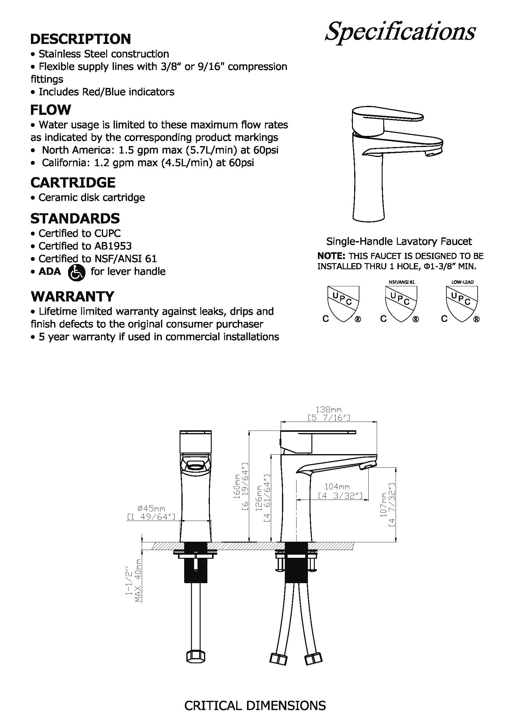 Standard single handle flexible pull out of the kitchen sink stainless steel 304 faucet