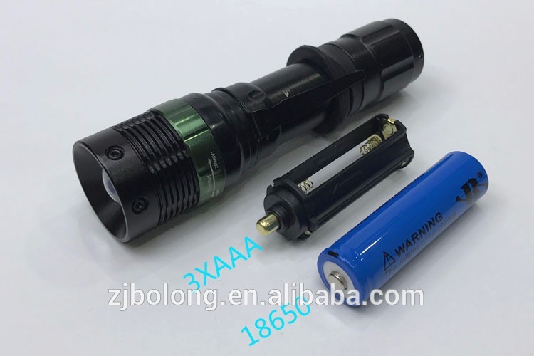 Police Zoom rechargeable flashlight