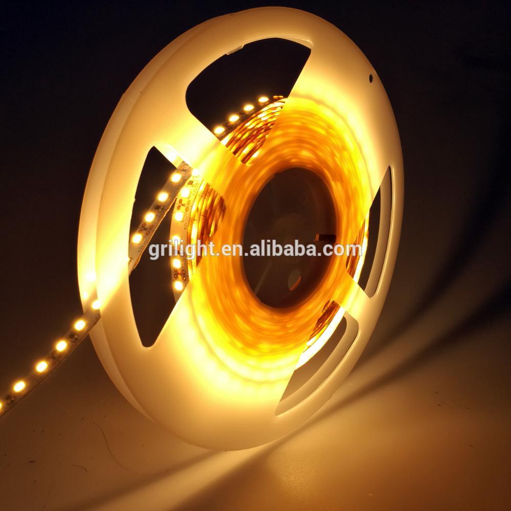 High quality 2700k 2500k 24w per meter dc12v ul listed led strip for usa and ca