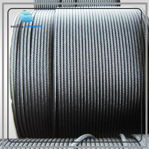 8*19S +FC, 8*19S+IWR,8*19W+FC,8*19W+IWR Elevator Steel Wire Rope