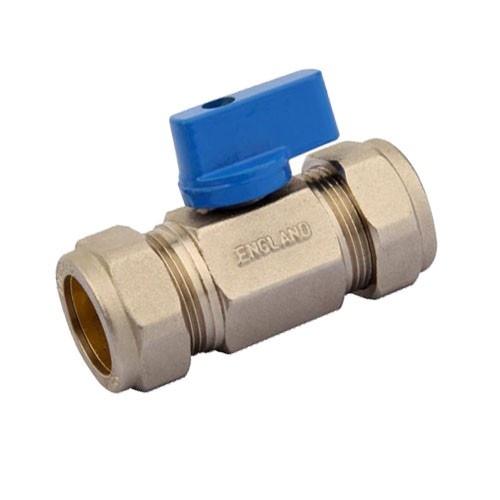 Idealflex brass copper mini ball valves with aluminum handle