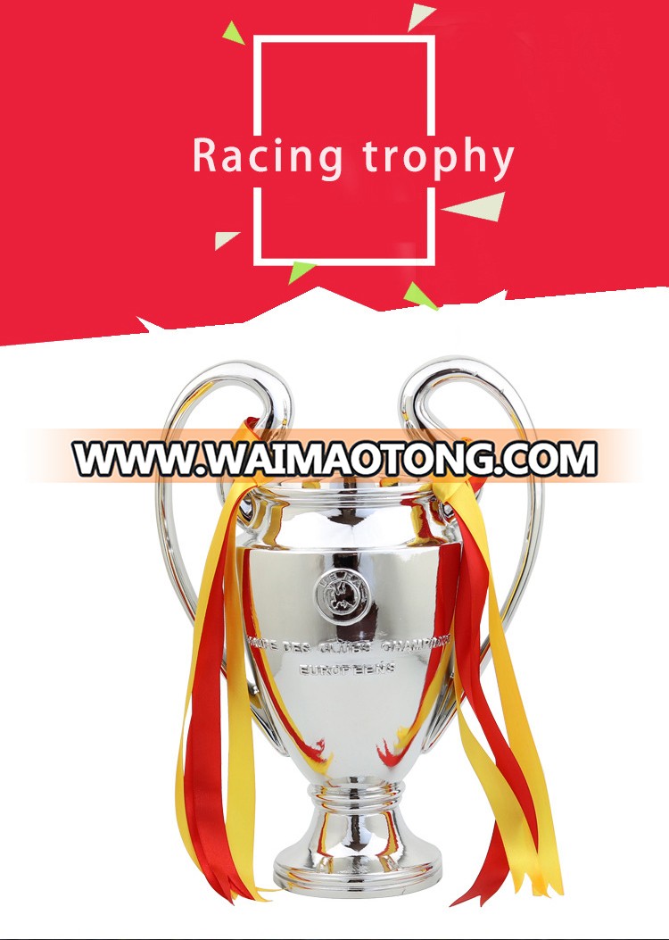 2019 European champions resin craft trophy football crown big ear football cup