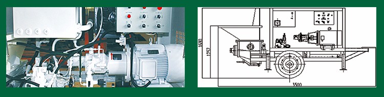 Wanshile grade one quality modern mortar pump on sale