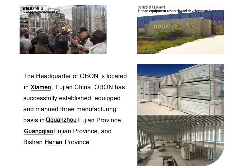 OBON weatherproof weatherproof partition calcium silicate cement board