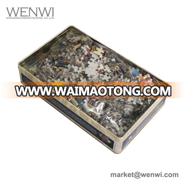 Cheap Custom Korea Paper Print Tin Box 2000 Pieces Large Jigsaw Puzzle