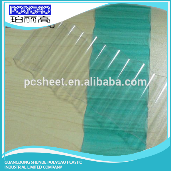 Alibaba Trade undertake plastic corrugated color roofing polycarbonate sheet