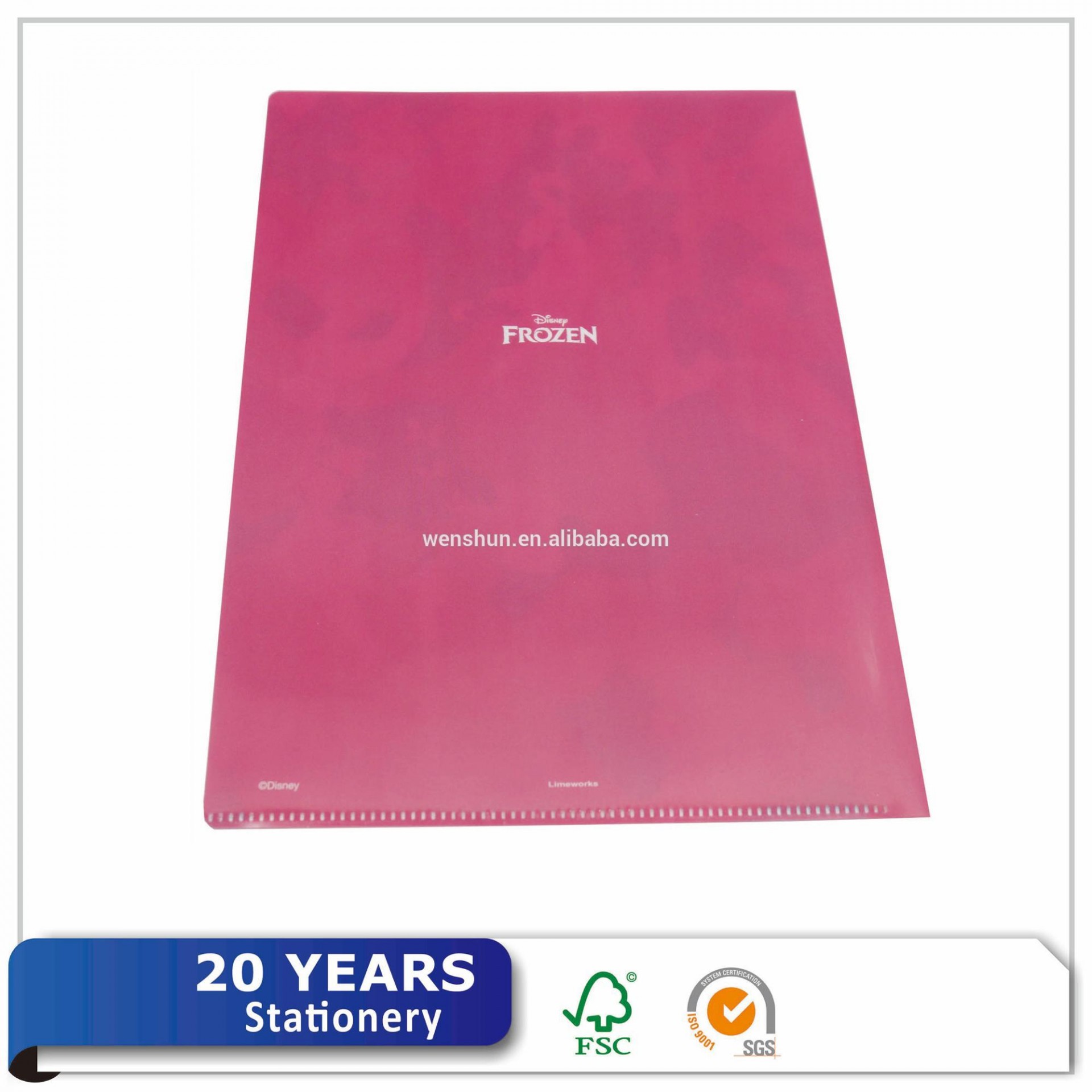 Manufacturer A4 Size Plastic PP Report L File Folder