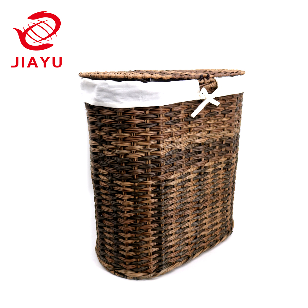 Factory Laundry Basket With Handle Plastic Prescription Plastic Hanging willow Basket Pot