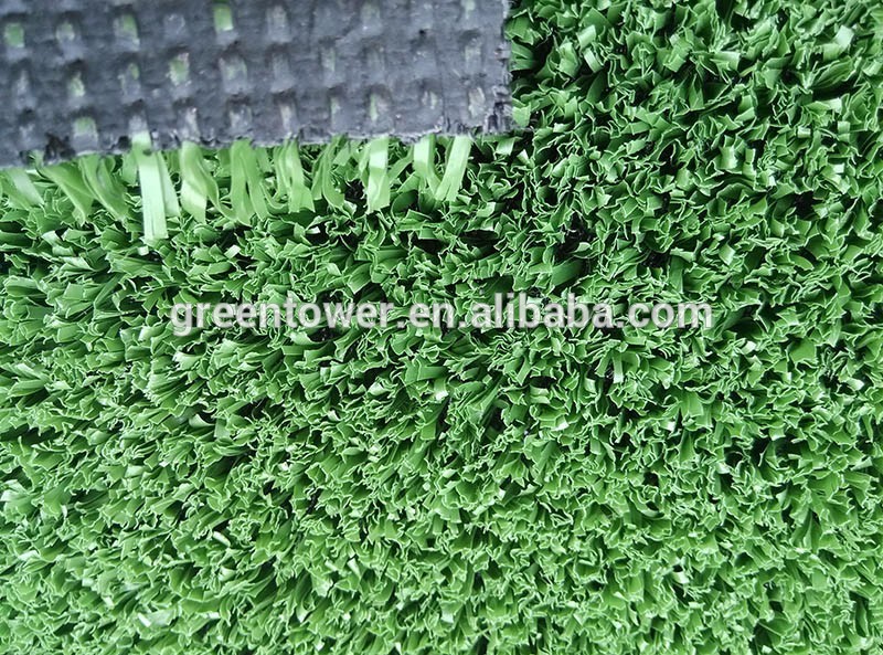 10mm Pile Height Synthetic Grass Artificial Turf Grass For Tennis Court