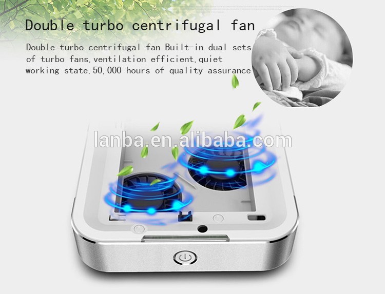 New Style portable car air purifier mini air conditioner car air cleaner