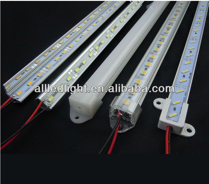 1M 8520 72 LED 12V ultra thin led strip Bar Light With Aluminium Alloy Shell