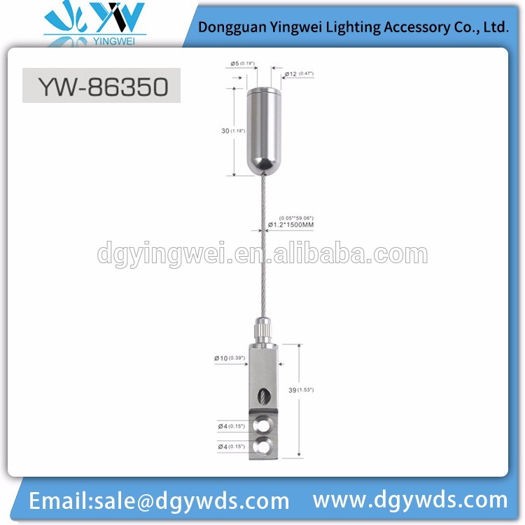 New Products OEM/ODM Hanging Suspension Kit Light For LED Lamp