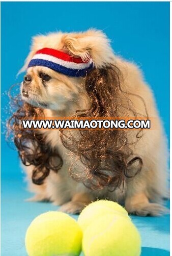 2014 new prodtction Dog Mullet Wig , dog wig