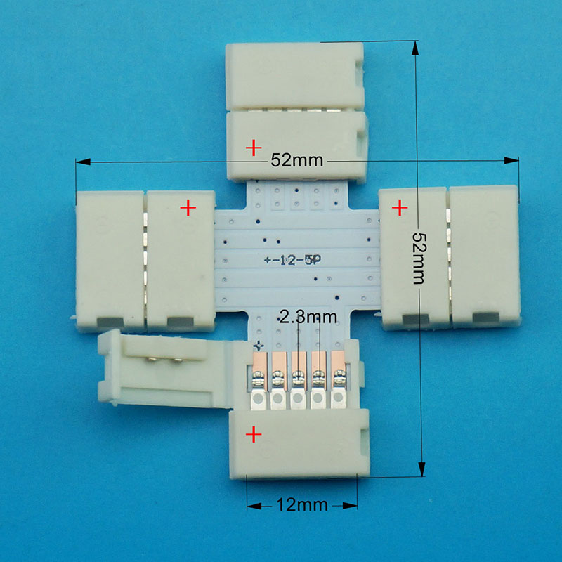 3 pin 10mm led strip connector