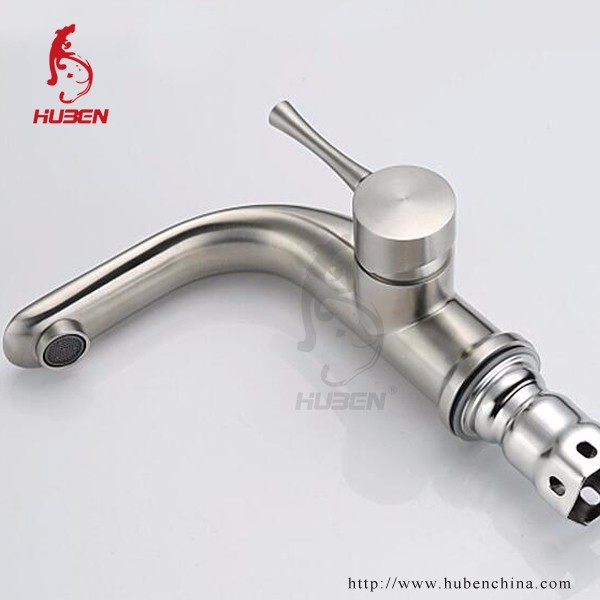 hot sale stainless steel deck down basin faucet sink faucet