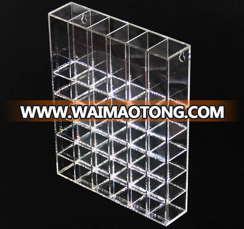 Wholesale custom transparent e-liquid acrylic display stand for e liquid bottles