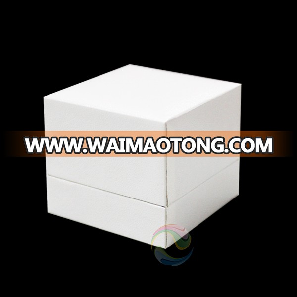 Wholesale White Luxury Custom Logo Cardboard Small Jewellery Engagement Wedding Ring Box