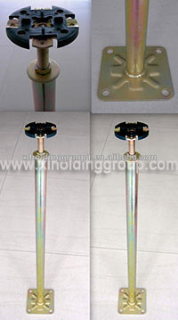 Adjustable raised floor pedestal