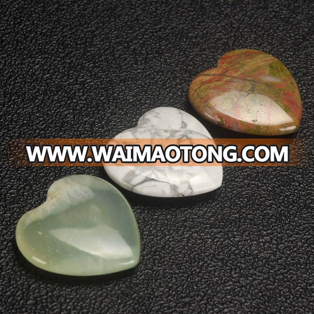 wholesale natural mixed sizes gemstones heart for sale