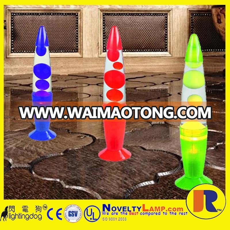 color assorted 13 inch volcano motion lava lamp