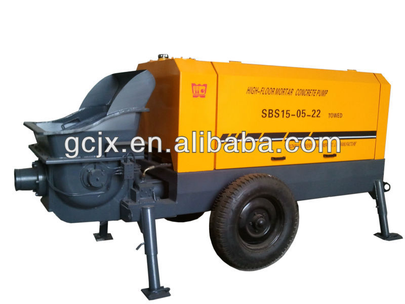 high building ready mix cement concrete pump