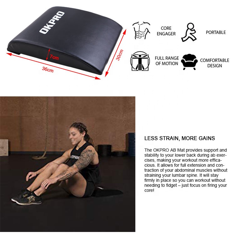 Sit Up Pad OKPRO Abdominal Exercise AB Mat