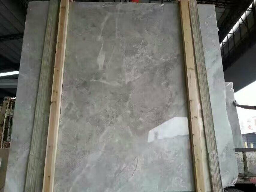 Hot selling castle grey stone marble slab for 36''x36'' polished marble tiles