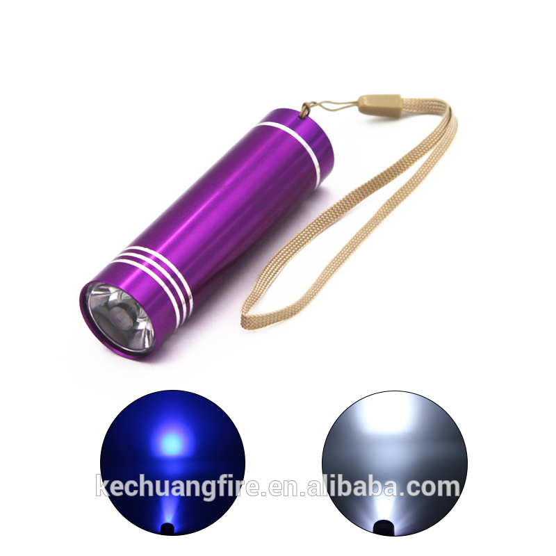 China mini small torch best flashlight led lights with dry AAA battery