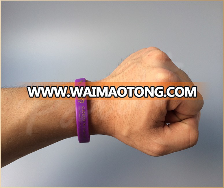 Custom silicon bracelet rubber band bracelet