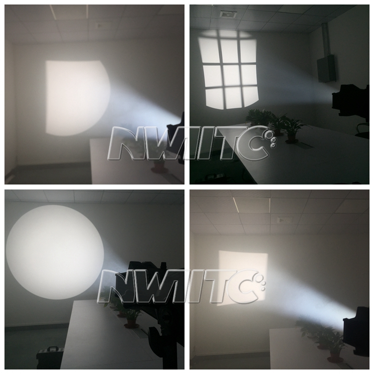 Dmx white color 150w profile spotlight led spot leko tv studio lights